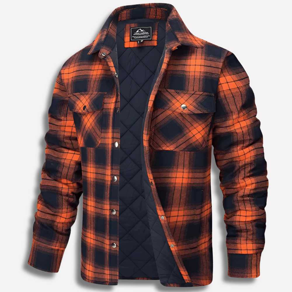 Enhanced Product Title: "Davy Men's Insulated Plaid Flannel Shirt Jacket - Warm & Stylish Outdoor Layering" 

This title includes keywords that enhance searchability while clearly describing the product's features and benefits.