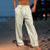Davy Men's Relaxed Fit Pleated Trousers | Comfortable & Stylish Casual Pants