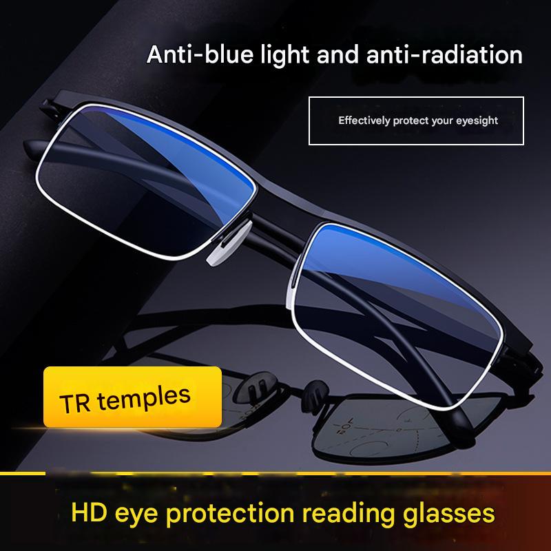 Enhanced Product Title: "Davy Men's Progressive Reading Glasses - Anti-Blue Light, Stylish & Comfortable Vision Solution" 

This title includes keywords that enhance search visibility while also highlighting key features and benefits.