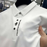 Men's Davy Breathable Embroidered Polo Shirt - Stylish & Comfortable Casual Wear