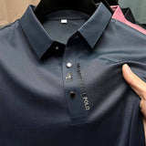 Men's Davy Breathable Embroidered Polo Shirt - Stylish & Comfortable Casual Wear