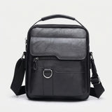 Davy Men's Stylish Shoulder Bag with Flap Pocket - Versatile, Durable, Perfect for Everyday Use