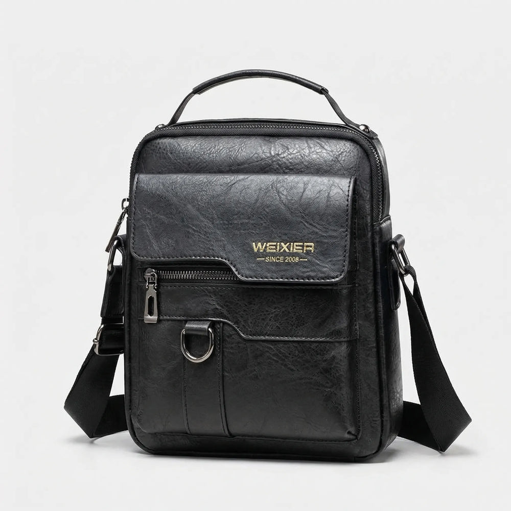 Davy Men's Stylish Shoulder Bag with Flap Pocket - Versatile, Durable, Perfect for Everyday Use