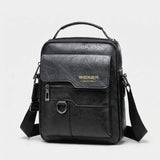 Davy Men's Stylish Shoulder Bag with Flap Pocket - Versatile, Durable, Perfect for Everyday Use