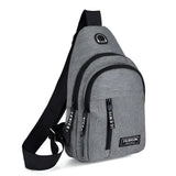 Davy Men's Sling Backpack - Versatile Multi-Compartment Design for Travel & Daily Use