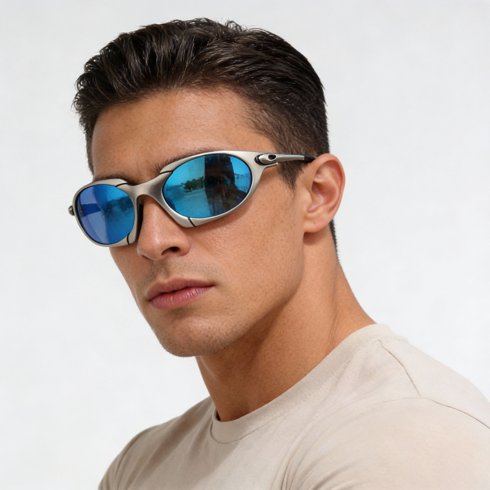Sport Polarized Sunglasses – Men's Fit, UV Protection & Lightweight Metal Frame