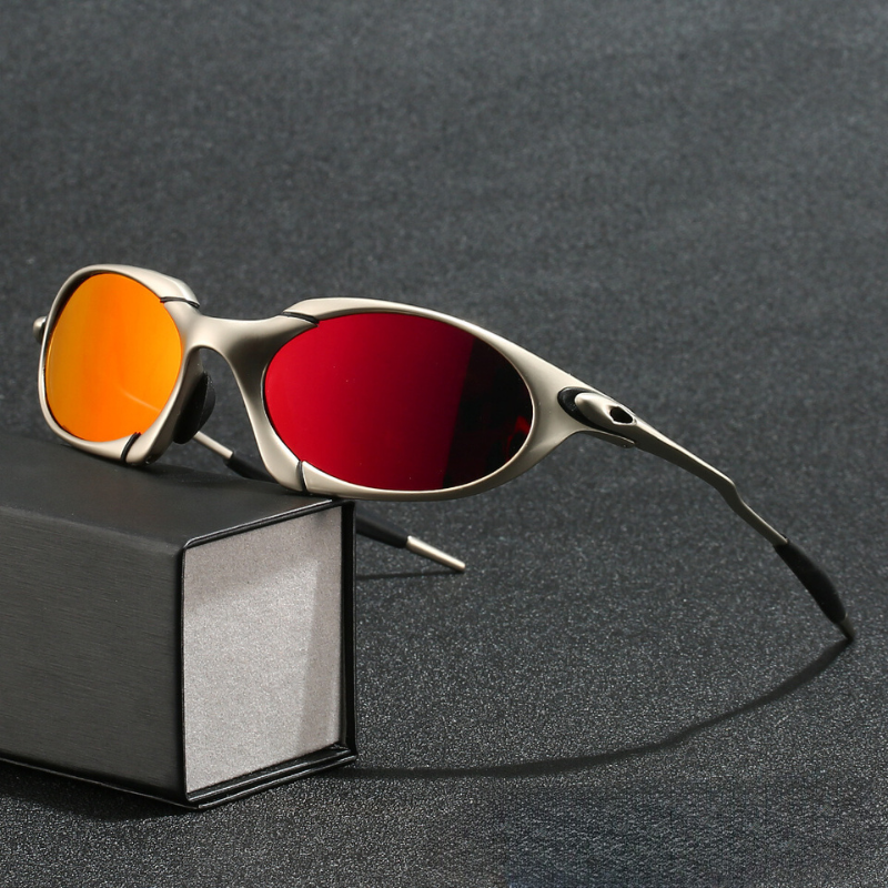 Sport Polarized Sunglasses – Men's Fit, UV Protection & Lightweight Metal Frame