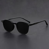 Round Sunglasses – Men's, Retro Tortoiseshell Print & Lightweight Frame