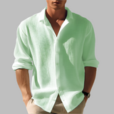 Davy Men's Breezy Textured Casual Shirt - Lightweight & Stylish Summer Wear