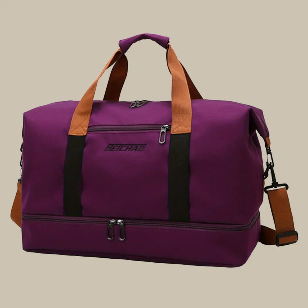 Men's Travel Duffel Bag with Shoe Compartment | Davy - Stylish & Functional Weekender Bag