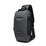 Davy Men's USB Crossbody Bag - Lockable Design for Secure Travel & Daily Use