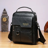Davy Men's Vertical Crossbody Messenger Bag - Stylish & Functional Travel Satchel for Everyday Use