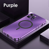 Davy Metal Case with Camera Protection for iPhone - Durable, Stylish, and Impact-Resistant
