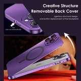 Davy Metal Case with Camera Protection for iPhone - Durable, Stylish, and Impact-Resistant