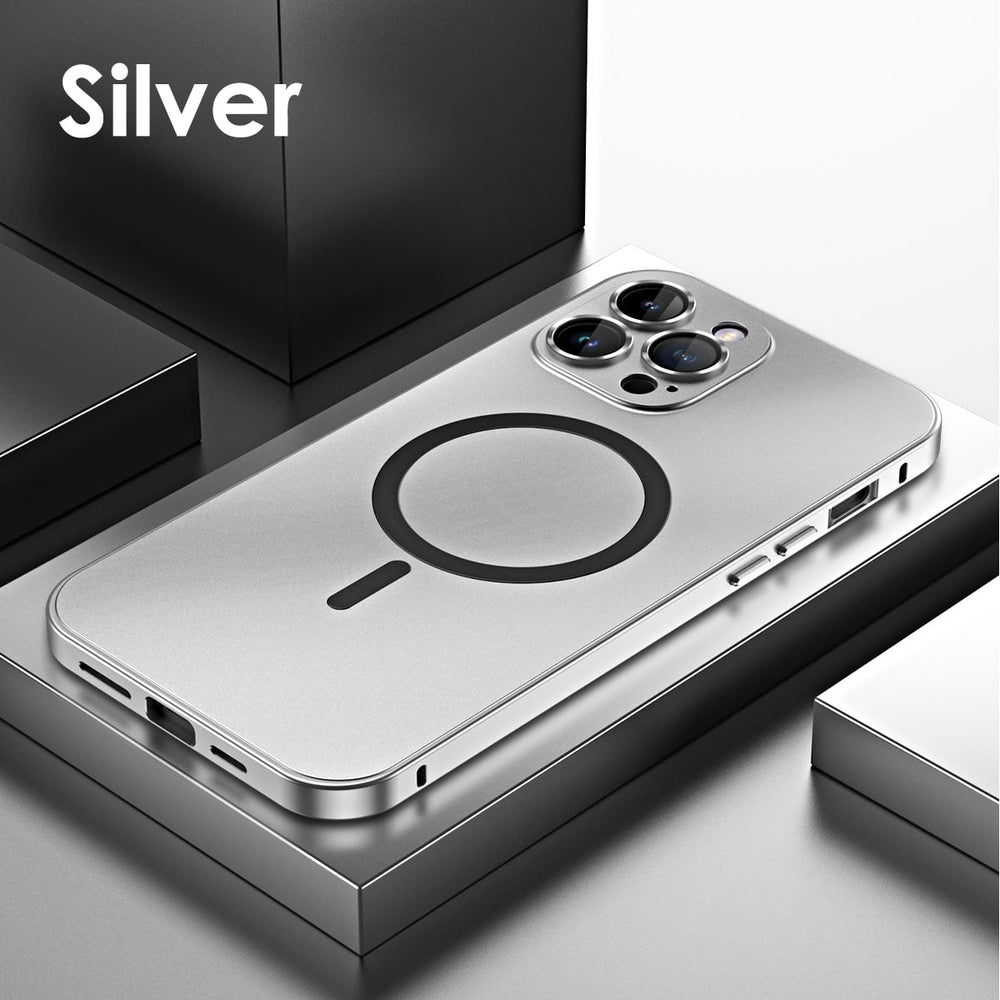 Davy Metal Case with Camera Protection for iPhone - Durable, Stylish, and Impact-Resistant