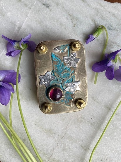 Compact Mini Flower Press by Davy | Portable Botanical Keepsake Maker | Ideal Craft Tool for Flower Preservation