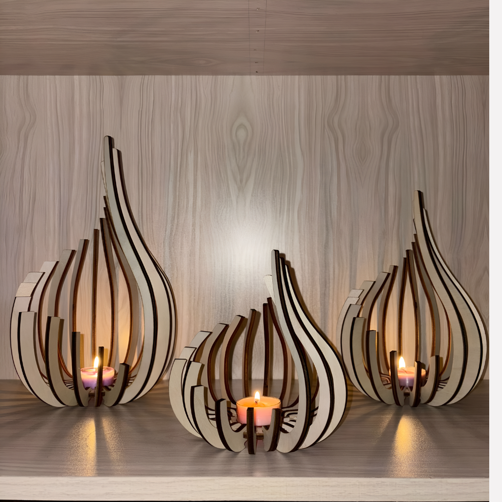 Modern Davy Lantern Candle Holder | Stylish Contemporary Design for Home Decor