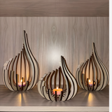 Modern Davy Lantern Candle Holder | Stylish Contemporary Design for Home Decor