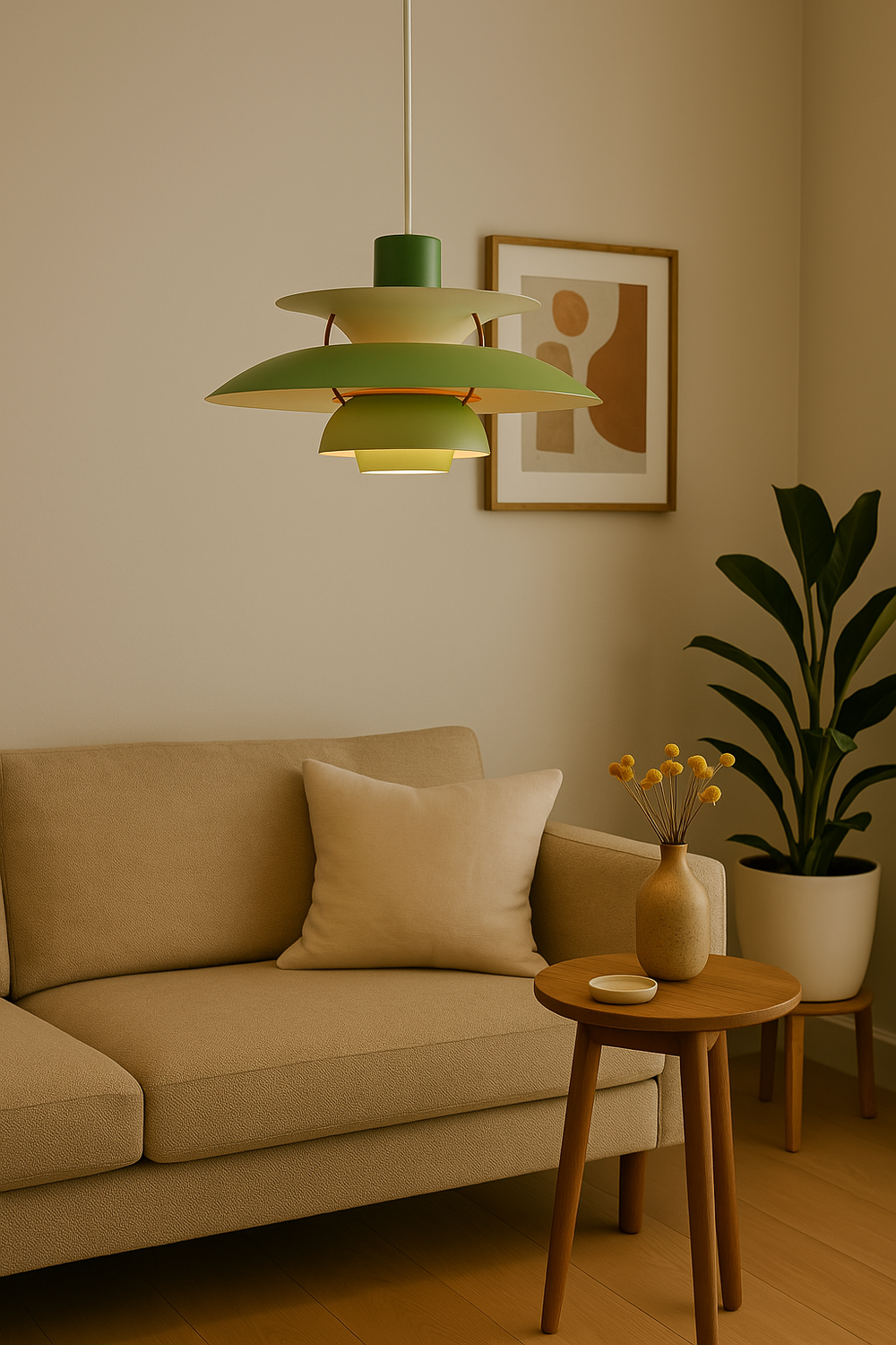 Modern Dimmable Round LED Ceiling Light | Long-Lasting Energy-Efficient Fixture | Davy Design