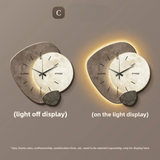 Modern LED Wall Clock with Light Accent - Davy Stylish Timepiece for Home Decor