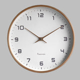 Davy Modern Minimalist Wood Wall Clock | Stylish Home Decor Accent