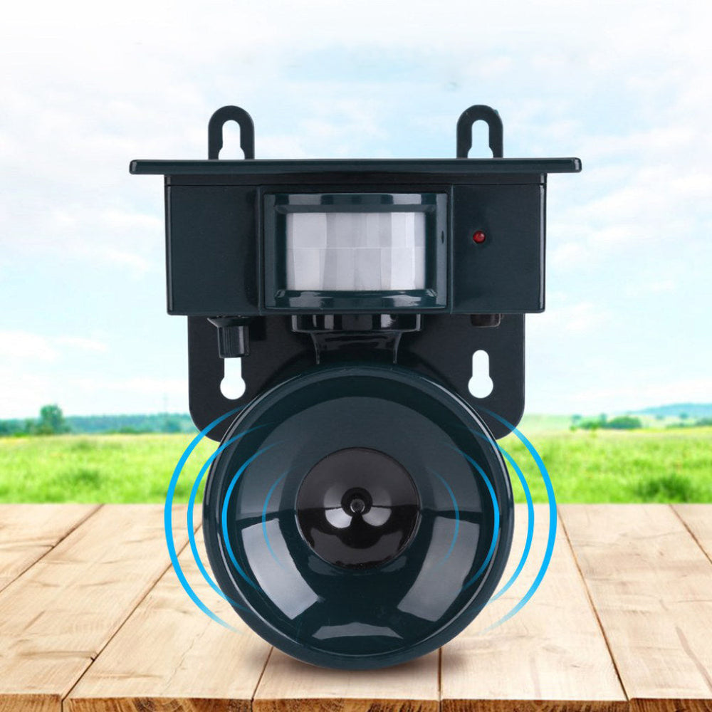 Davy Solar-Powered Motion Sensor Bird Repeller - Eco-Friendly Bird Deterrent for Gardens & Patios