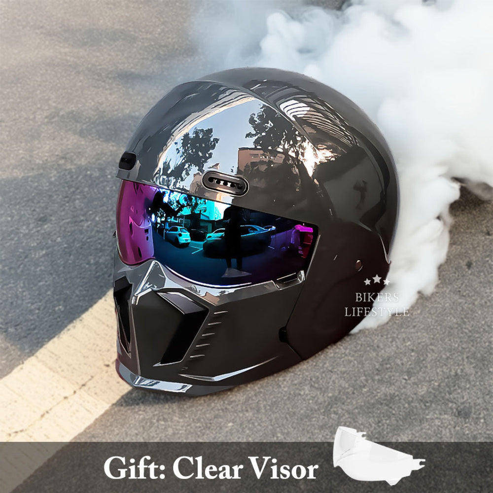 Enhanced Product Title: Davy Full Face Motorcycle Helmet with Integrated Visor | DOT Certified Safety Gear for Riders

This optimized title includes relevant keywords for better visibility while maintaining clarity and appeal to potential buyers.