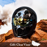 Enhanced Product Title: Davy Full Face Motorcycle Helmet with Integrated Visor | DOT Certified Safety Gear for Riders

This optimized title includes relevant keywords for better visibility while maintaining clarity and appeal to potential buyers.