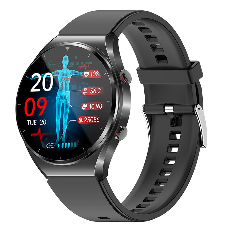 Enhanced Product Title: **Davy Smart Health Watch | One-Click Blood Sugar & Glucose Monitor | ECG, HRV, & Heart Rate Tracking | Blood Pressure & Fitness Tracker** 

This title is optimized for clarity, includes relevant keywords, and highlights the key fe