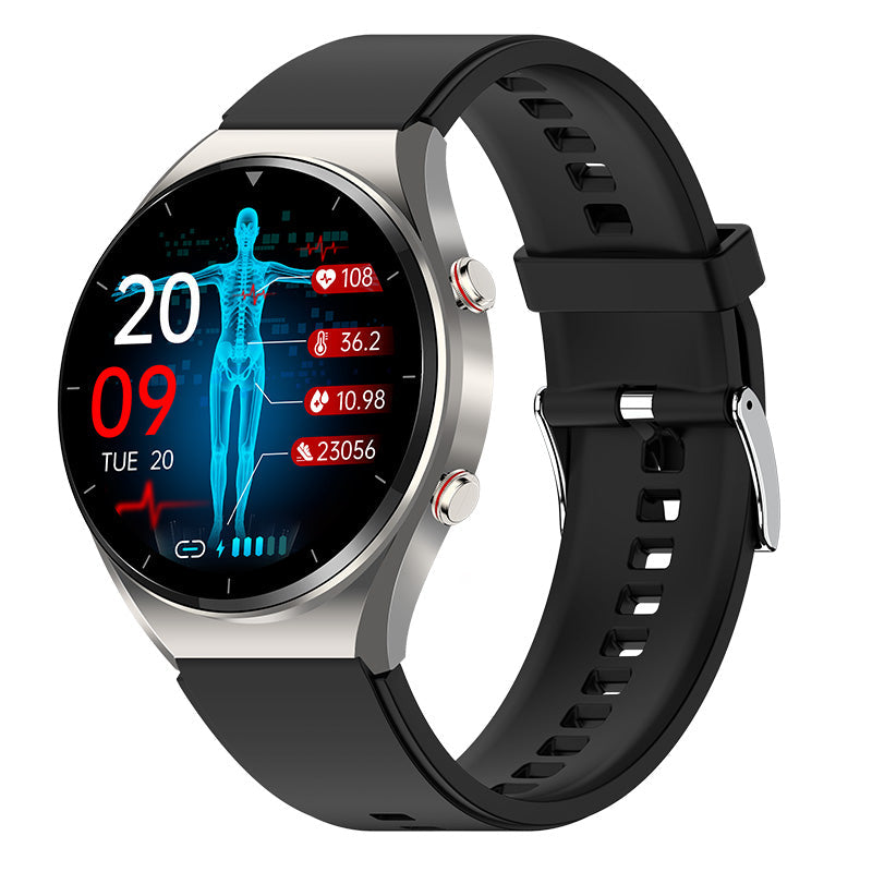 Enhanced Product Title: **Davy Smart Health Watch | One-Click Blood Sugar & Glucose Monitor | ECG, HRV, & Heart Rate Tracking | Blood Pressure & Fitness Tracker** 

This title is optimized for clarity, includes relevant keywords, and highlights the key fe