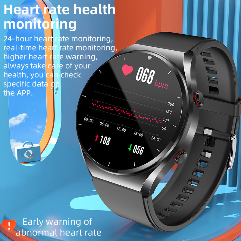 Enhanced Product Title: **Davy Smart Health Watch | One-Click Blood Sugar & Glucose Monitor | ECG, HRV, & Heart Rate Tracking | Blood Pressure & Fitness Tracker** 

This title is optimized for clarity, includes relevant keywords, and highlights the key fe