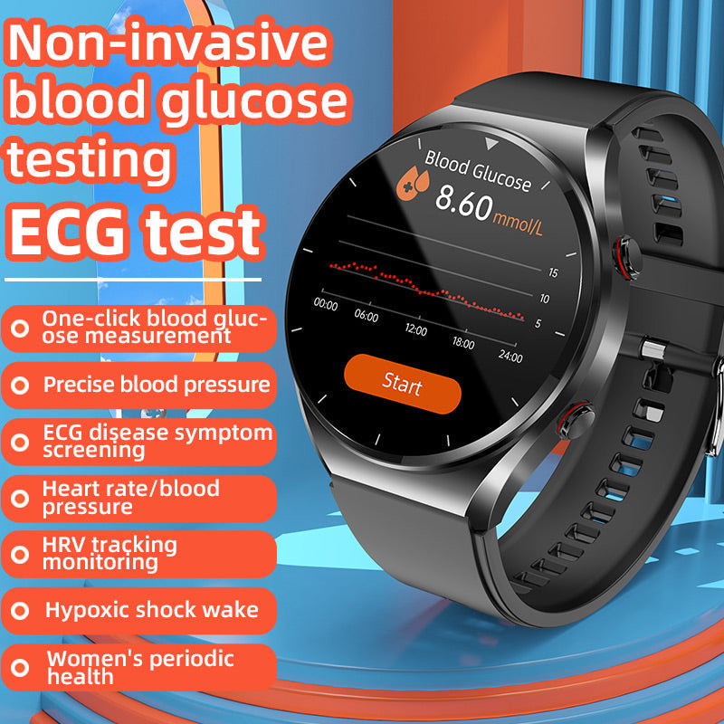 Enhanced Product Title: **Davy Smart Health Watch | One-Click Blood Sugar & Glucose Monitor | ECG, HRV, & Heart Rate Tracking | Blood Pressure & Fitness Tracker** 

This title is optimized for clarity, includes relevant keywords, and highlights the key fe