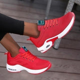 Women's Supportive Athletic Sneakers - Lightweight, Breathable, and Cushioned Running Shoes for Comfort and Performance