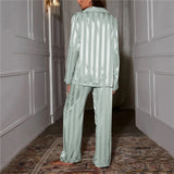 Women's Luxurious Satin Pajama Set - Soft, Comfortable Sleepwear for Ultimate Relaxation