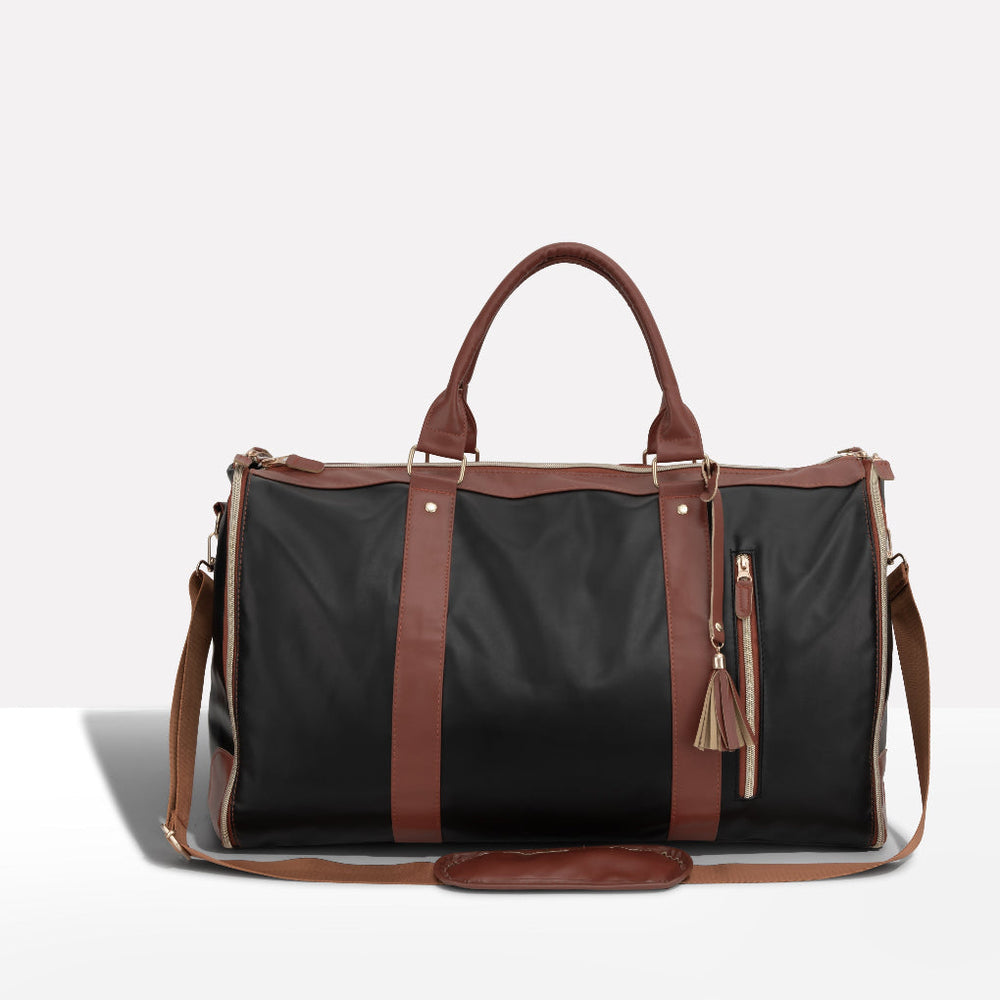 Davy Patchwork Foldable Weekender Travel Bag - Stylish & Versatile Travel Tote for Weekend Getaways