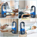 Davy Bladeless Tower Fan - Personal, Quiet & Stylish Cooling Solution