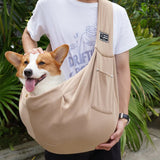 Davy Pet Sling Carrier Bag - Comfortable & Stylish for Small Dogs and Cats | Perfect for Travel & Everyday Use