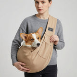 Davy Pet Sling Carrier Bag - Comfortable & Stylish for Small Dogs and Cats | Perfect for Travel & Everyday Use