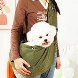 Davy Pet Sling Carrier Bag - Comfortable & Stylish for Small Dogs and Cats | Perfect for Travel & Everyday Use