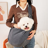 Davy Pet Sling Carrier Bag - Comfortable & Stylish for Small Dogs and Cats | Perfect for Travel & Everyday Use