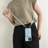 Davy Phone Case with Card Holder & Key Lanyard - Stylish, Durable Protection for Your Device