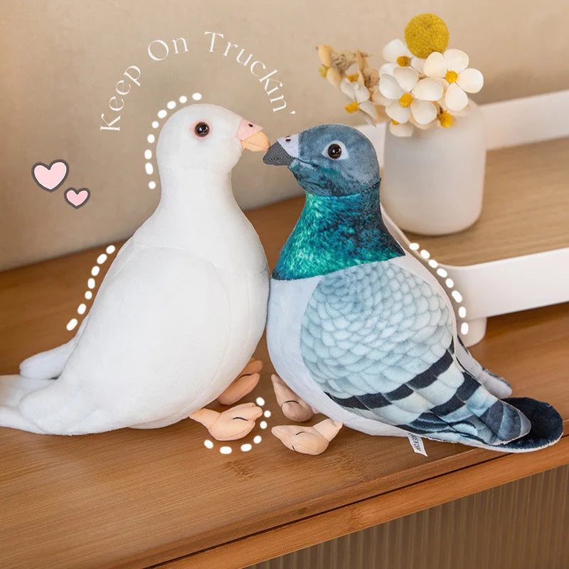 Davy the Pigeon Snuggly Plush Toy | Soft & Cuddly Stuffed Animal for Kids