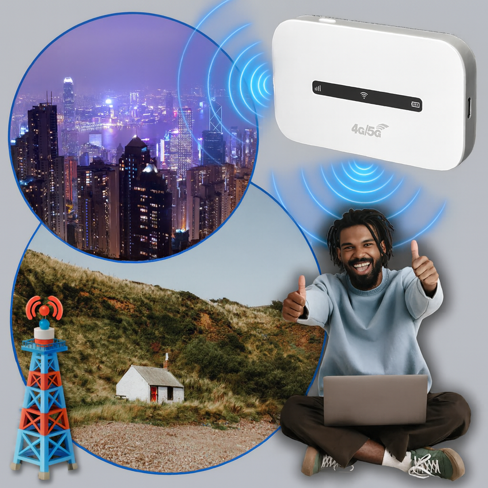 Enhanced Product Title: **Davy Portable 4G/5G Wi-Fi Router with Hotspot Function - High-Speed Mobile Internet for Travel & Home Use**