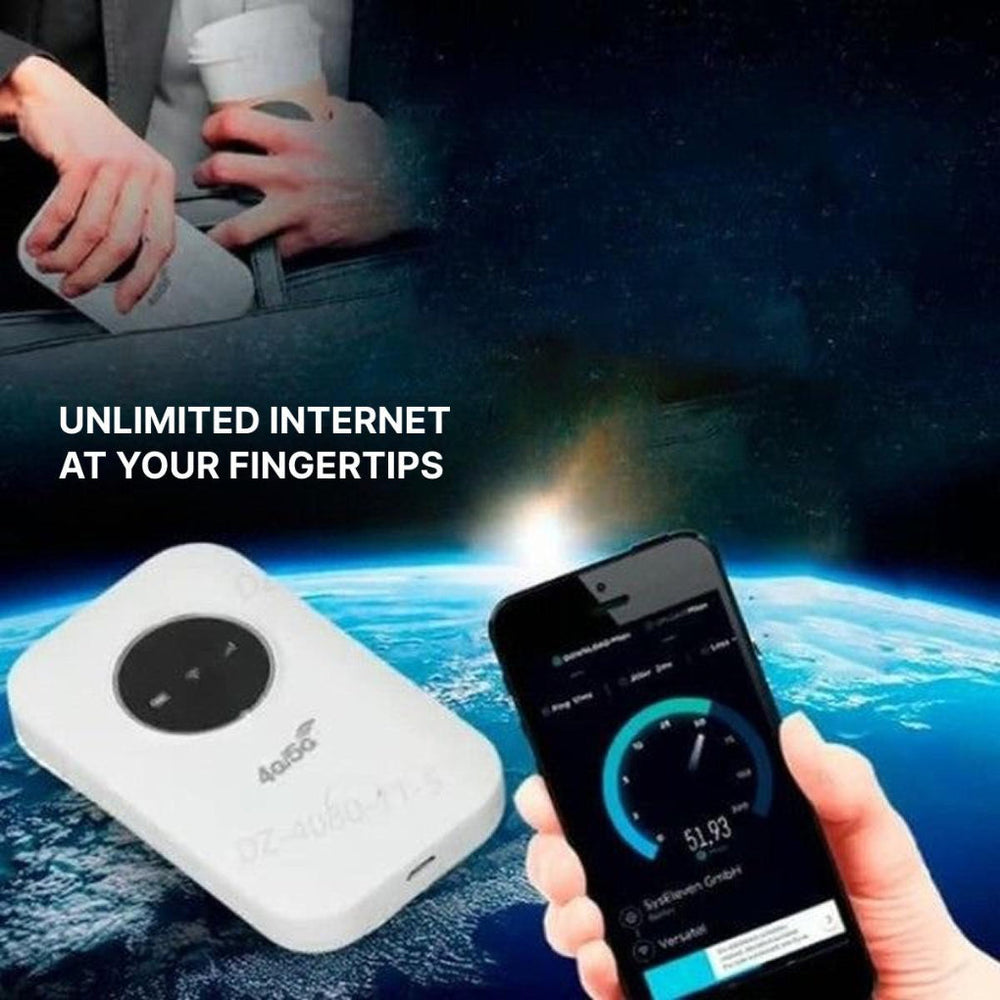 Enhanced Product Title: **Davy Mobile 4G/5G WiFi Hotspot Device - Portable High-Speed Internet Access Anywhere**