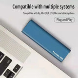 Davy Aluminum Portable SSD - High-Speed External Storage Solution for Data Backup & Transfer