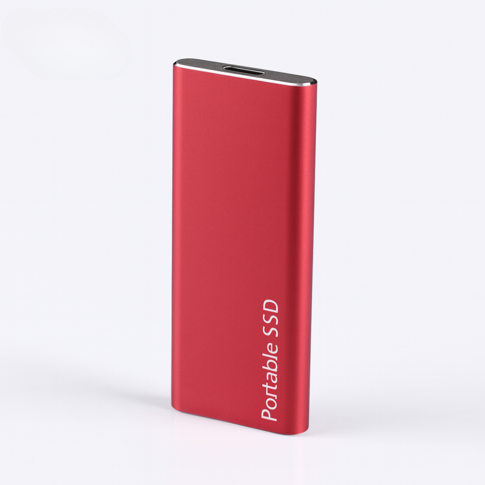 Davy Aluminum Portable SSD - High-Speed External Storage Solution for Data Backup & Transfer