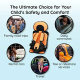 Portable & Foldable Child Car Booster Seat - Davy | Safe, Lightweight, and Travel-Friendly