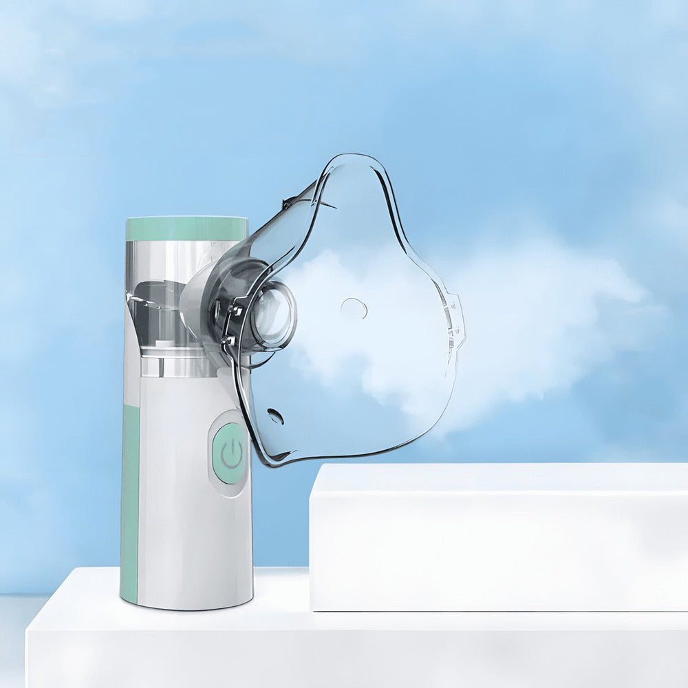 Davy Portable Nebulizer for Asthma Relief | Compact Handheld Inhaler for Home & Travel | Lightweight, Easy-to-Use Design