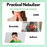 Davy Portable Nebulizer for Asthma Relief | Compact Handheld Inhaler for Home & Travel | Lightweight, Easy-to-Use Design