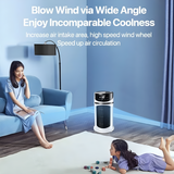 Davy Portable Tower Air Cooler - Energy-Efficient Cooling for Home & Office | Compact Design & Quiet Operation